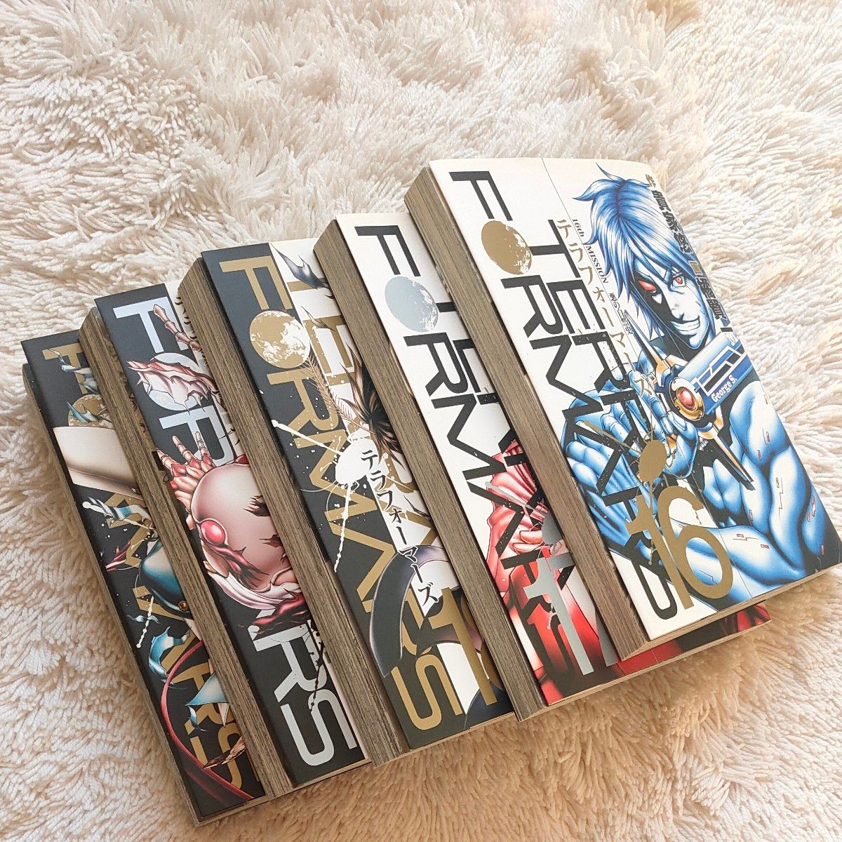 テラフォーマーズ 16巻~20巻(表紙除菌済)(ヤングジャンプコミックス)