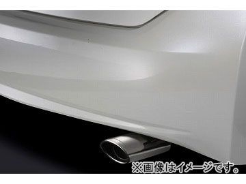 シルクブレイズ マフラーカッター オーバルタイプ シルバー SB-CUT-101 トヨタ プリウス30 ZVW30 ツーリング兼用_画像1