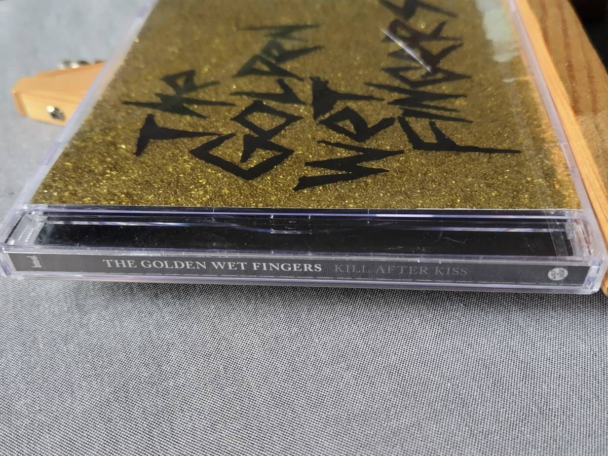 3Y10i 即決有 未開封CD ケースひび有 【KISS盤/会場先行限定販売盤】 THE GOLDEN WET FINGERS 『Kill After Kiss』 チバユウスケ 中村達也_画像5