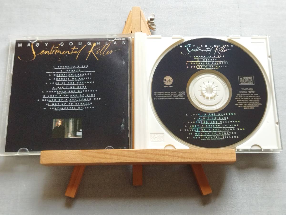 3Y25h 即決 中古CD 【Irish Singer】 MARY COUGHLAN 『Sentimental Killer』 メリー・コクラン/センチメンタル・キラー 92年2nd 帯無 _画像3