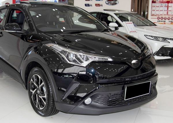 【新品】トヨタ C-HR フロントリップ スポイラー 外装 エアロ グリル バンパー 検 フロント 外装 リップ GR TRD CHR ウイング カナード_画像5