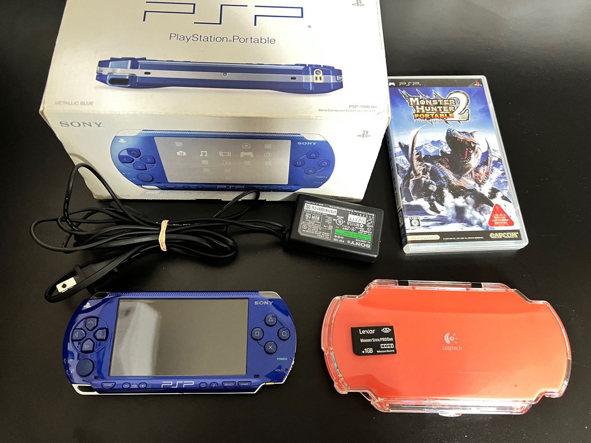 PSP-1000本体メタリックブルー バッテリーなし｜Yahoo!フリマ（旧