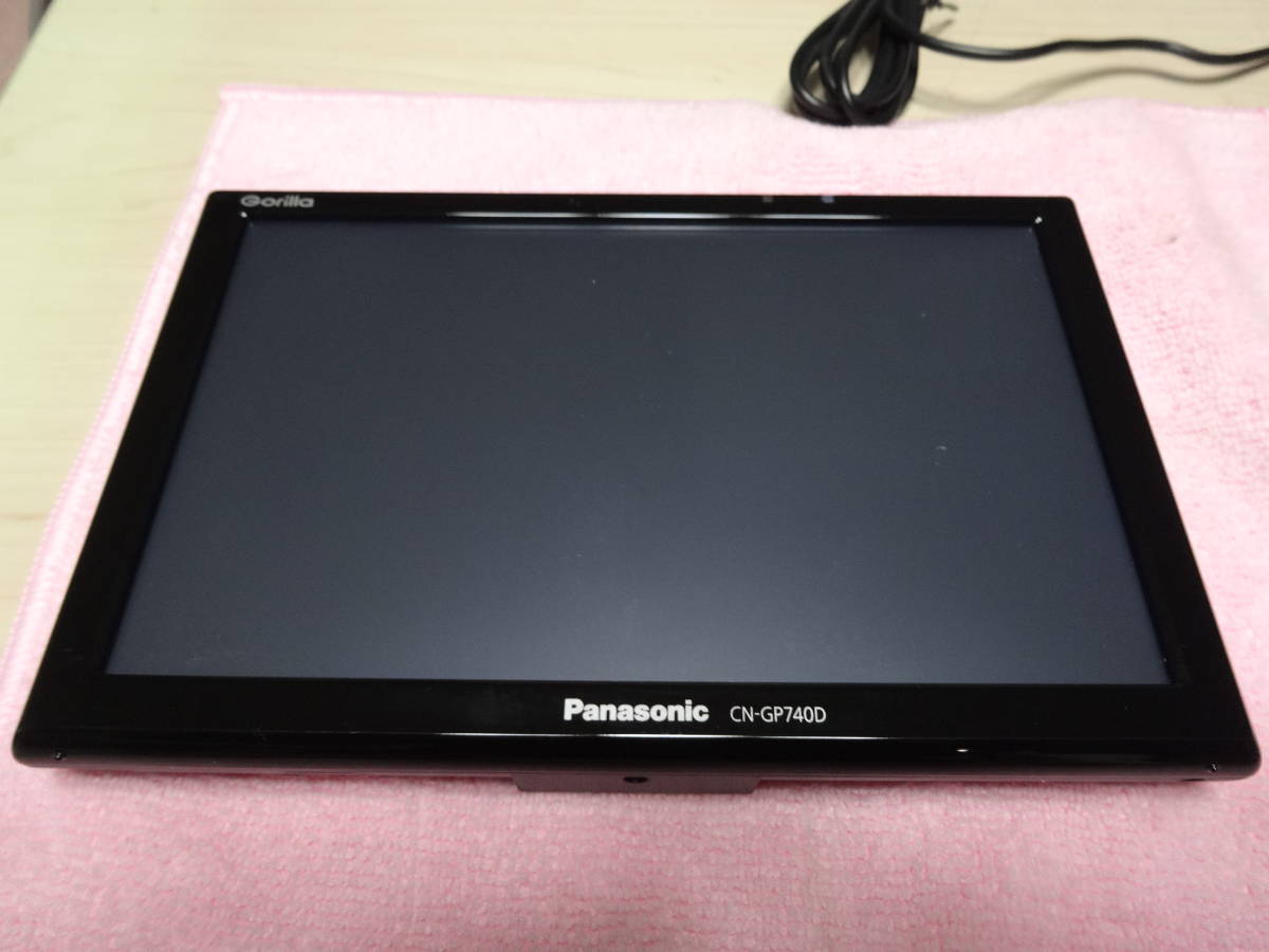 パナソニック　Panasonic　Gorilla (ゴリラ)　ポータブルナビ カーナビ　CN-GP740D　 ２０１４年製　★ 美品_画像4