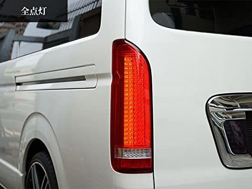 ハイエース レジアスエース 200系 LED バーティカル テールランプ バッククリア vertical01_画像3