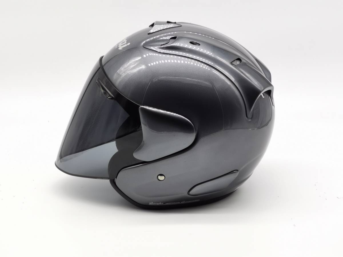 Arai アライ SZ-RamⅢ アルミナグレー SZ-Ram3 ジェットヘルメット Lサイズ_画像6