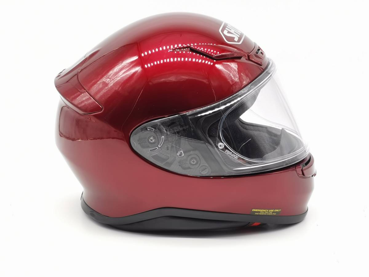 SHOEI ショウエイ Z-7 ゼット-セブン ワインレッド Z7 Mサイズ_画像6