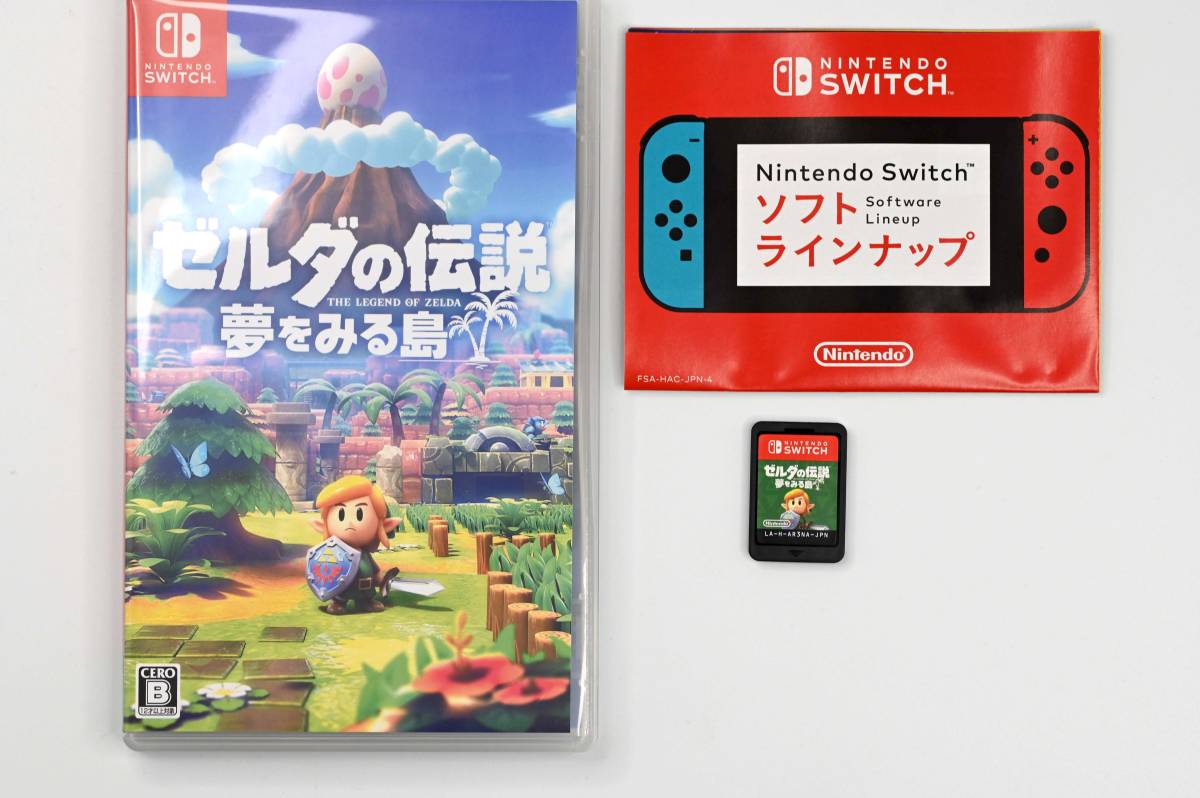 ゼルダの伝説 夢をみる島 ニンテンドースイッチ Nintendo Switch 状態良好_画像1