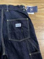 THE FLAT HEAD FN-DP-003 12oz DENIM PAINTER BLU Sサイズ_画像2