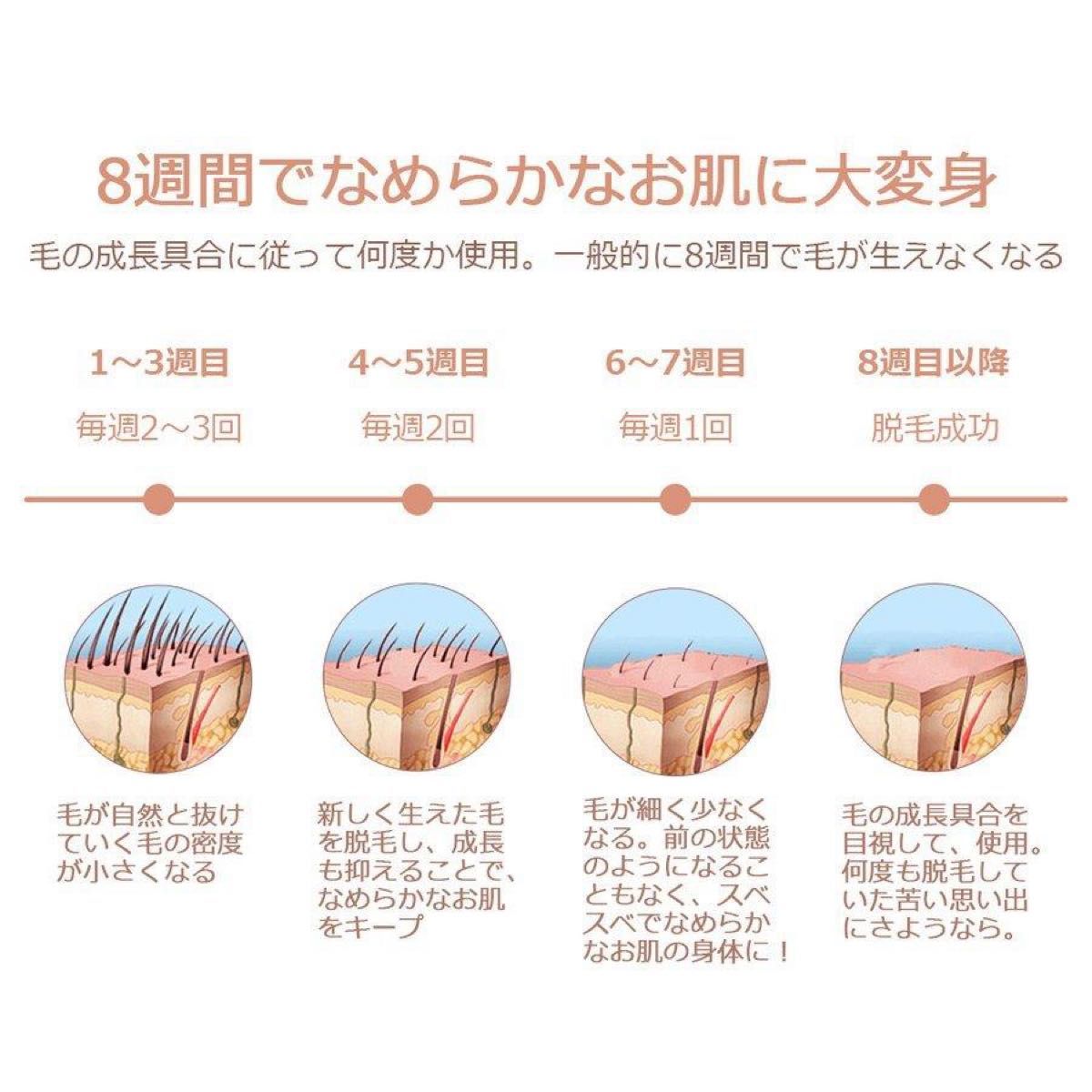 レーザー脱毛器 冷感 IPL光脱毛器 メンズ レディース 全身用