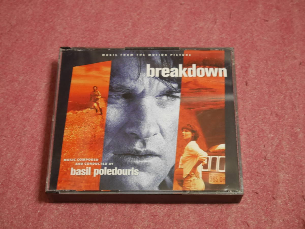 ブレーキダウン　　サントラCD　3枚組　限定盤　　輸入盤　バジル・ポールデュリス　Basil Poledouris　　Breakdown_画像1