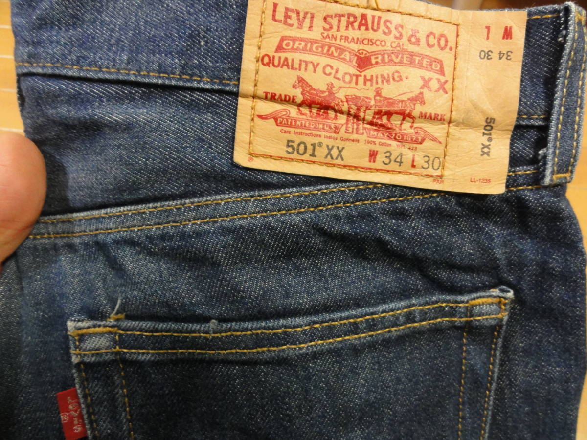 LEVI'S　リーバイス 501XX　 オリジナルストレート ジーンズ ボタンフライ W34いかがですか！！_画像6