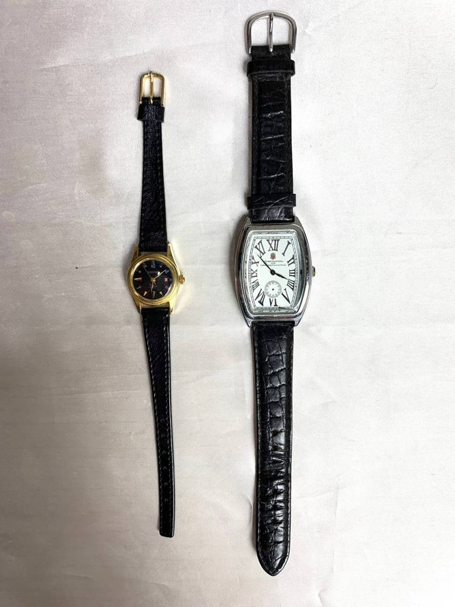 腕時計 アクセサリー おまとめ 大量 セット SEIKO QUARTZ Dude KRONE FolliFollie PERSON`S b USED品 ゴールド系 シルバー系 プラチナ系 _画像2