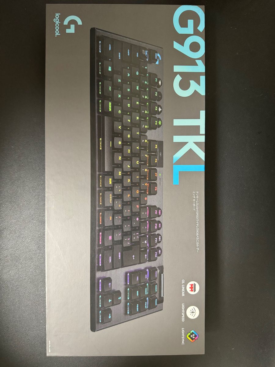 新品】LogicoolG g913 tkl 黒 / リニア(赤軸)-