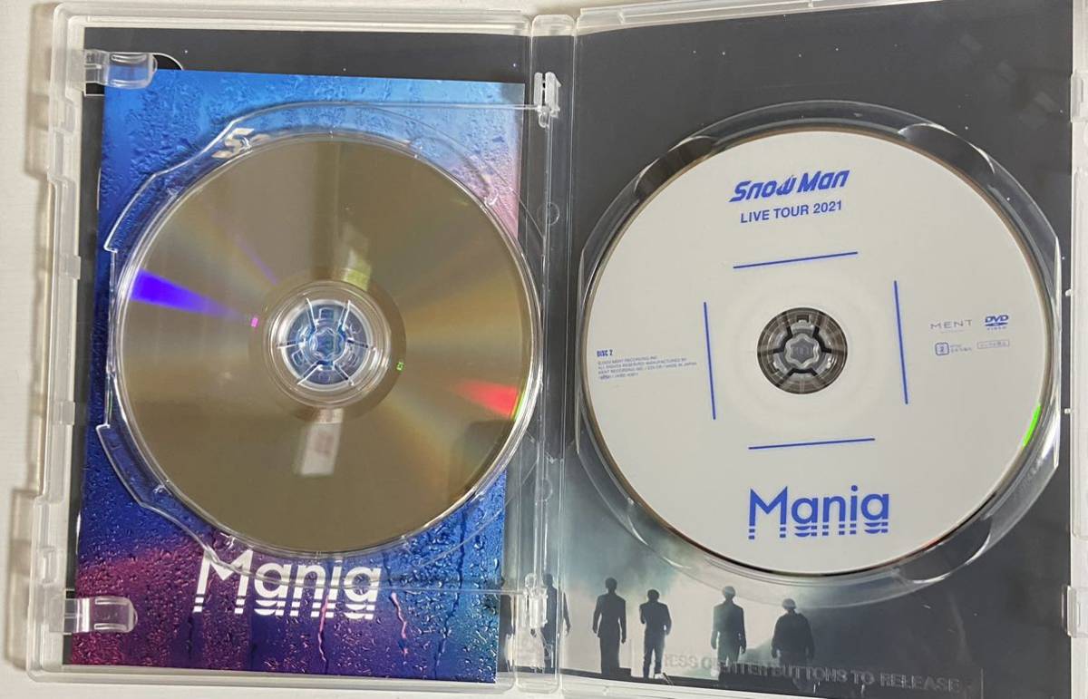 Snow Man DVD LIVE TOUR 2021 Mania 通常盤 2DVD [難小]_画像4