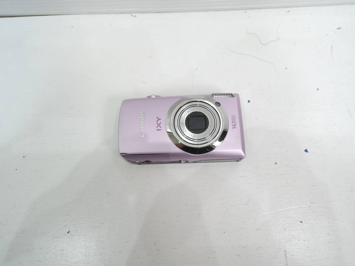Canon デジタルカメラ IXY 10S ピンク 　起動確認済み　A2191_画像1