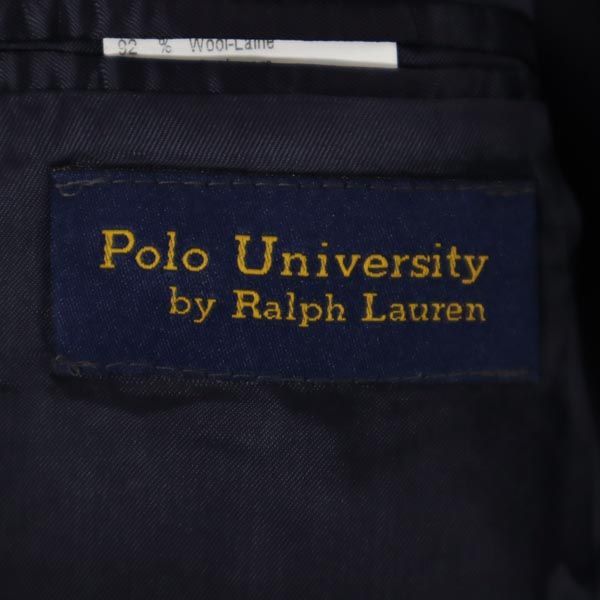 ポロユニバーシティ ラルフローレン カナダ製 カシミヤブレンド テーラードジャケット 38 Polo University Ralph Lauren メンズ 231107_画像9