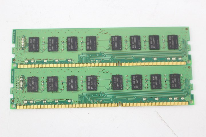 SAMSUNG M378B1G73DB0-CK02 DDR3 PC3-12800U 8GB×2枚☆合計16GB☆メモリ☆_画像3