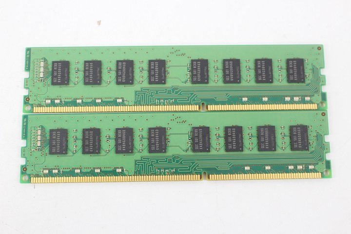 SAMSUNG M378B1G73DB0-CK02 DDR3 PC3-12800U 8GB×2枚☆合計16GB☆メモリ☆_画像3