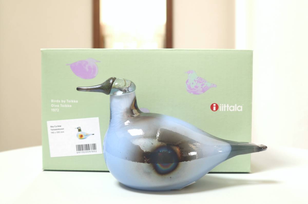 箱入未使用 Iittala Birds イッタラ バード Sky Curlew 箱入未使用 Iittala Birds イッタラ バード Sky Curlew