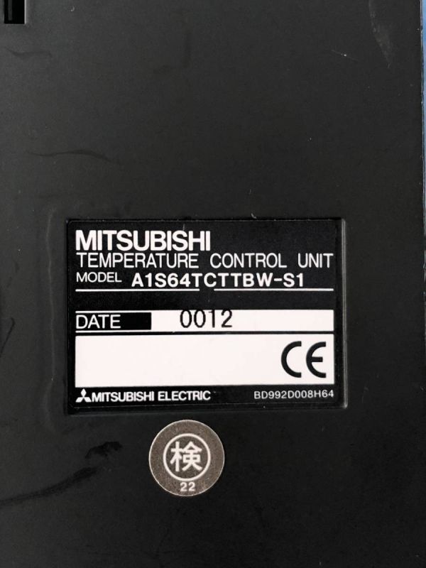 [CK8594] MITSUBISHI 三菱電機 A1S64TCTTBW-S1 温度調節ユニット シーケンサー 動作保証_画像5