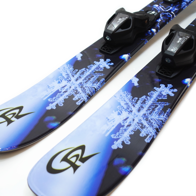 [100cm/89mm幅]GR Ski life WhiteLand+SLR9.0GW スキー＋ビンディングセット ショートスキー ファンスキー スキーボード