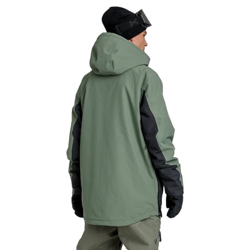 ● CLWR Essential Anorak JKT GREY GREEN XLサイズ メンズ スノーボード スキー ジャケット JACKET 23-24 日本正規品_画像2