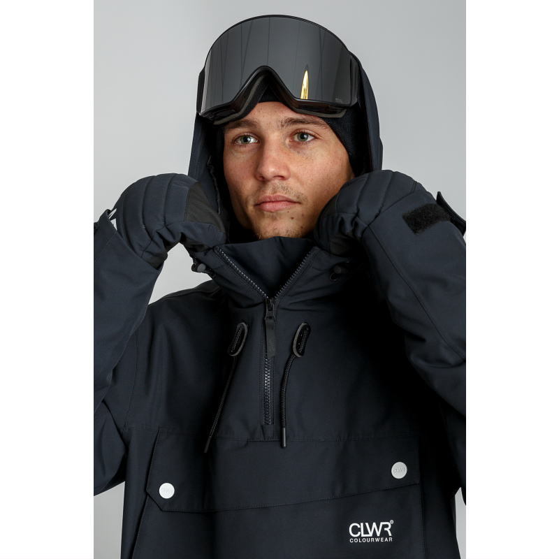 ● CLWR Essential Anorak JKT BLACK Mサイズ メンズ スノーボード スキー ジャケット JACKET 23-24 日本正規品_画像4