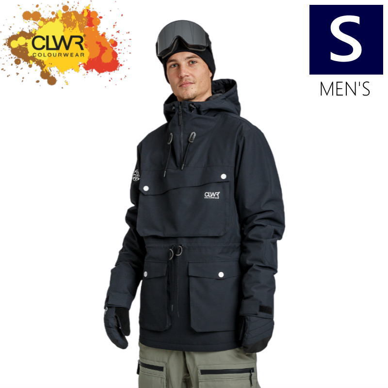 ● CLWR Essential Anorak JKT Black S Size Men's Snowboard лыжная куртка 23-24 Япония искренне