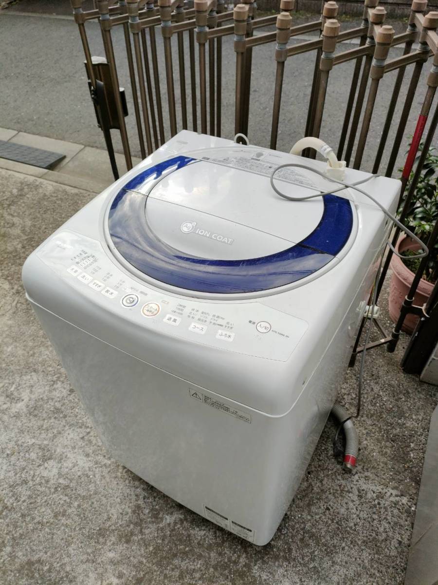 シャープ　全自動洗濯機　ES-GE70K　7kg_画像1