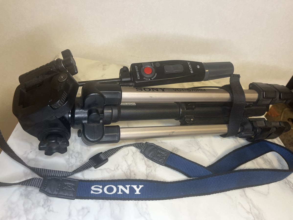 SONY ソニー DCR-TRV225K ビデオカメラ　リモコン有り 三脚　動作確認_画像10