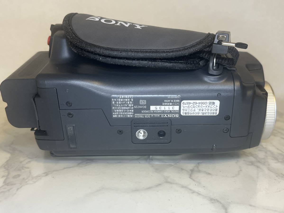 SONY ソニー DCR-TRV225K ビデオカメラ　リモコン有り 三脚　動作確認_画像8