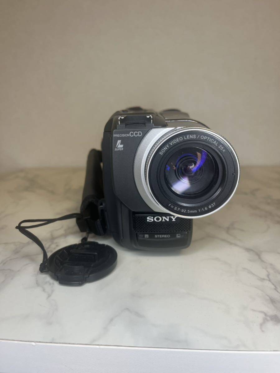 SONY ソニー DCR-TRV225K ビデオカメラ　リモコン有り 三脚　動作確認_画像2