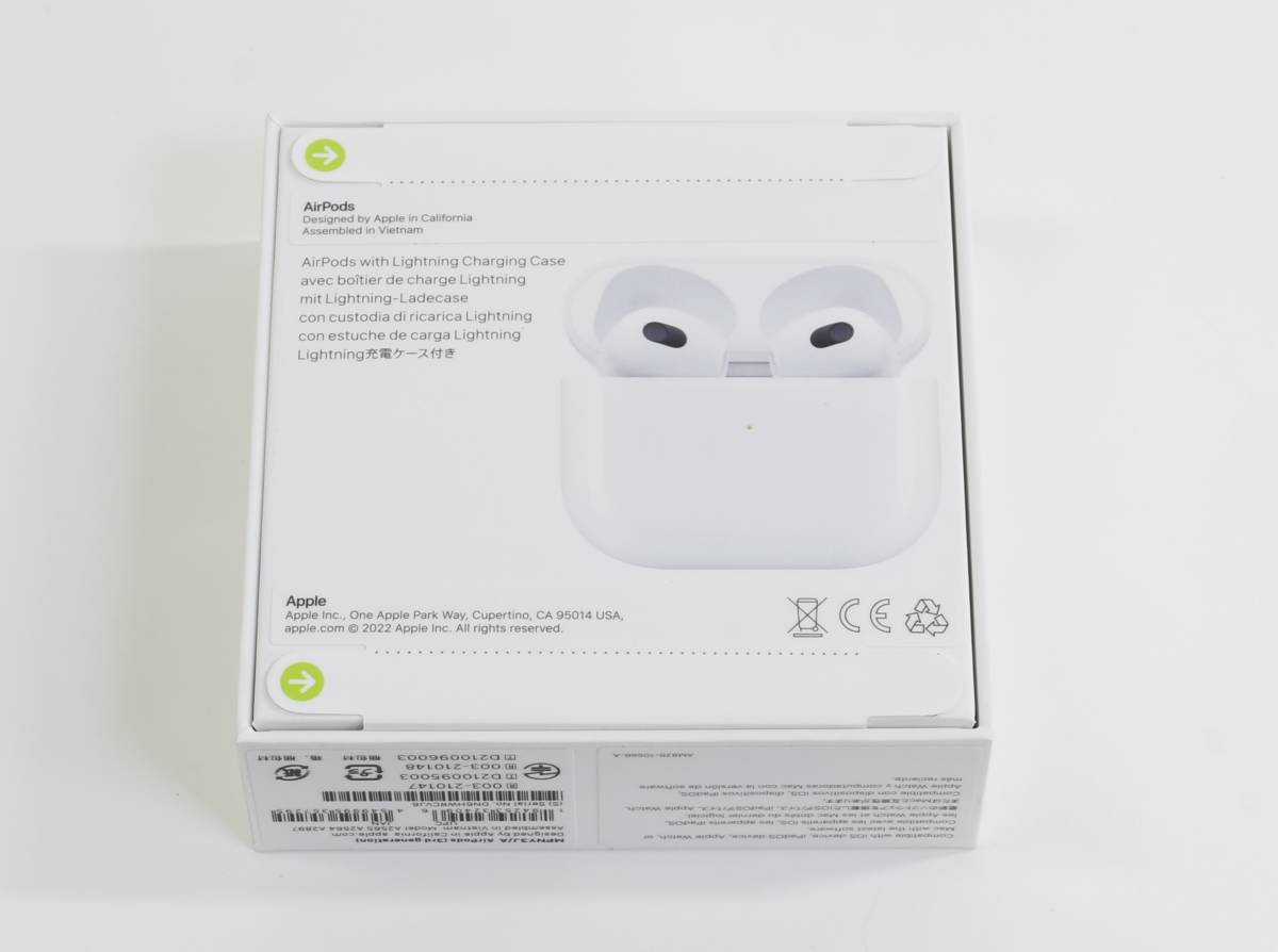 【送料無料】未開封・未使用品 アップル AirPods 第3世代 MPNY3J/A エアポッツ 札幌 質屋 iPawn_画像2