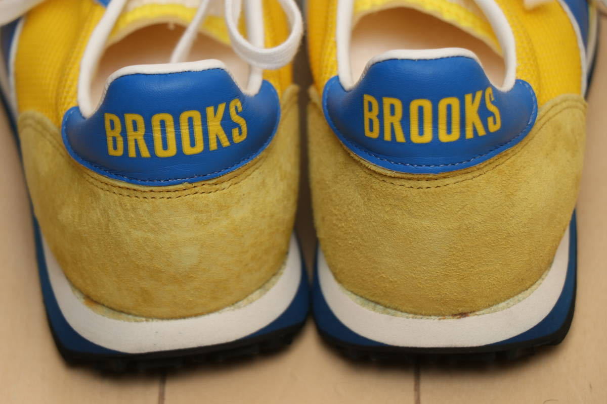 BROOKS ブルックス VATAGE ヴァンテージ 日本製 70年代 復刻モデル 絶版品 デッドストック未使用 26.５cm レモンイエロー_画像8