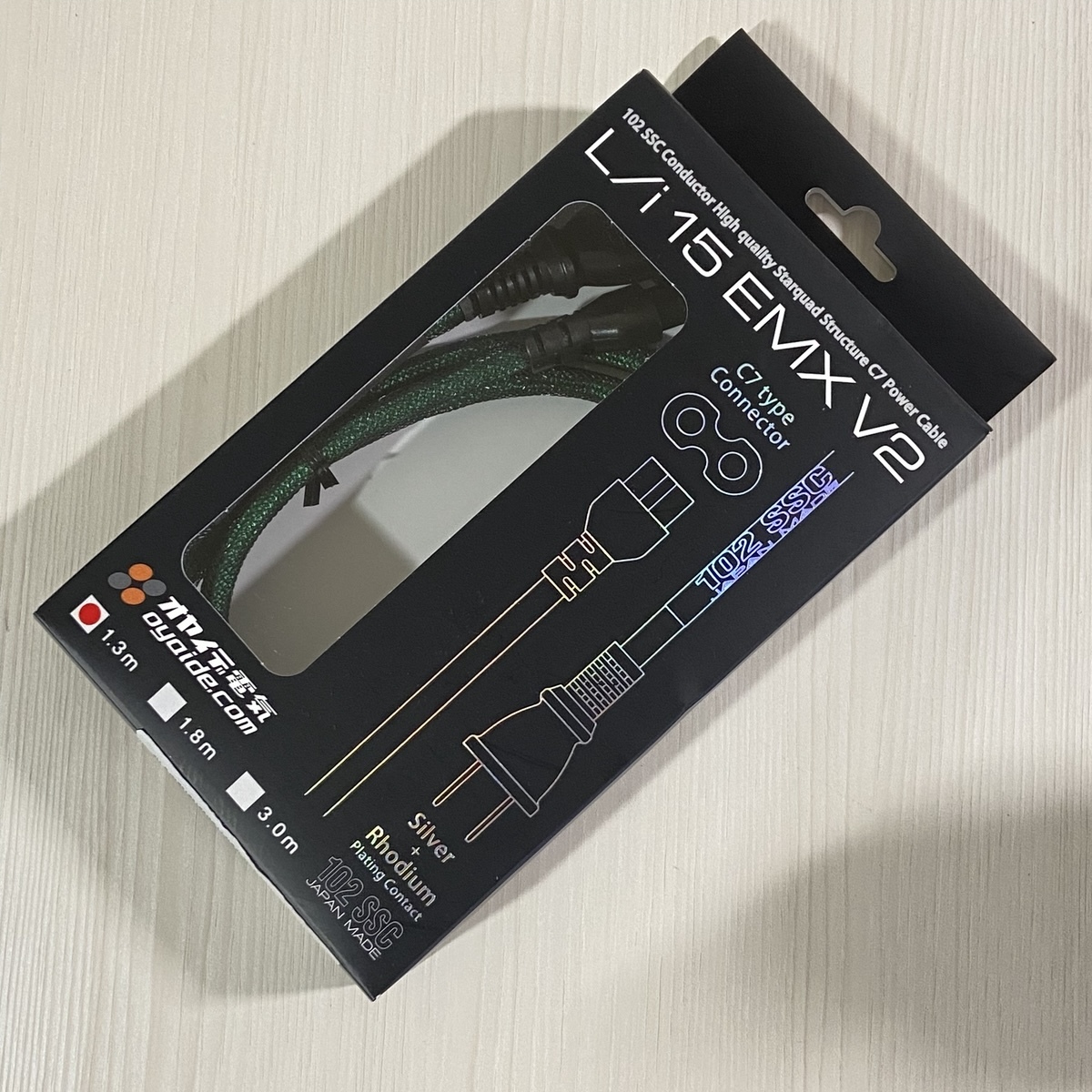 うのにもお得な情報満載! OYAIDE 新品未開封 オヤイデ 電源ケーブル