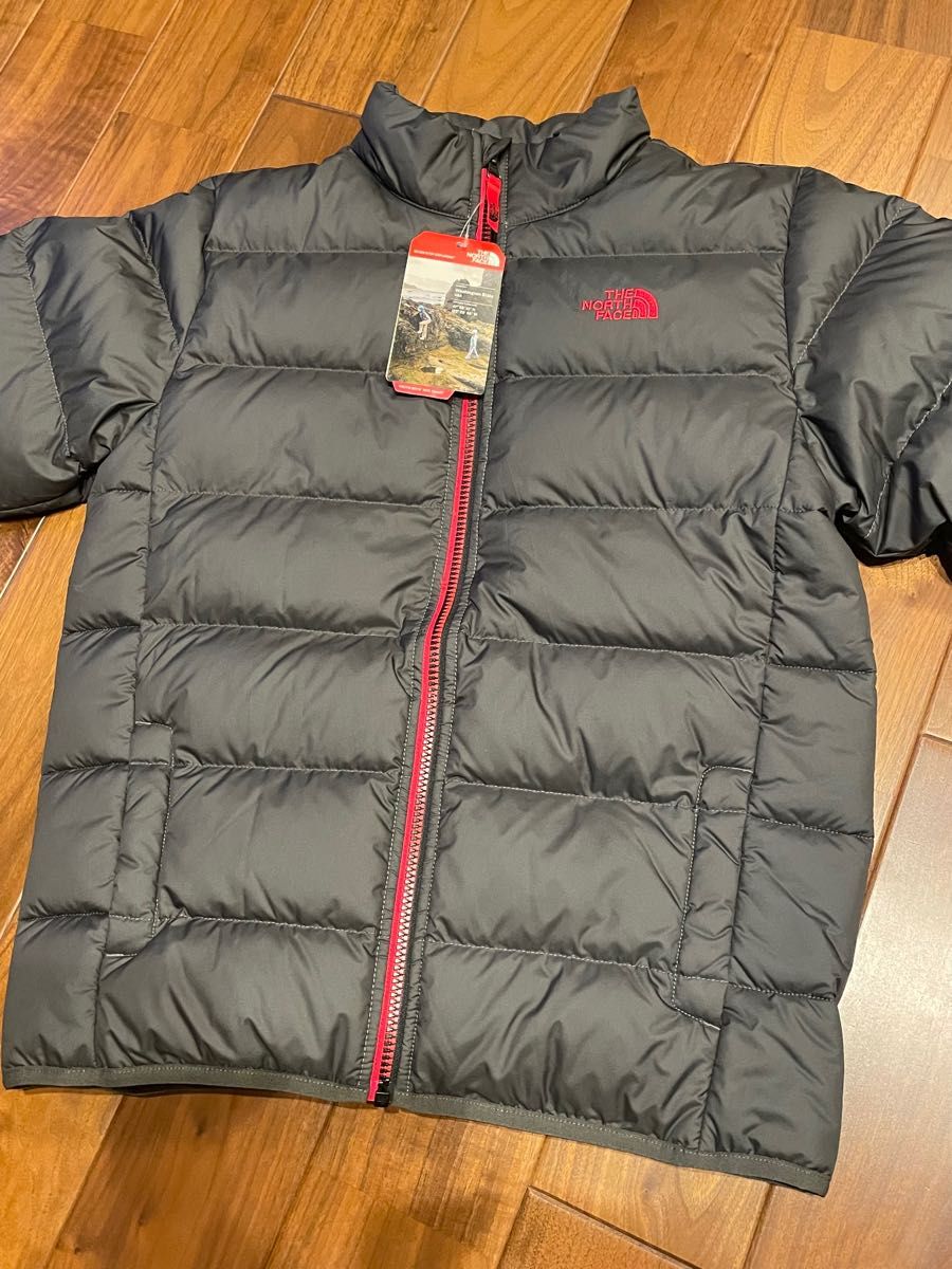 THE NORTH FACE ダウンジャケット キッズ グレー 152〜162cm 新品