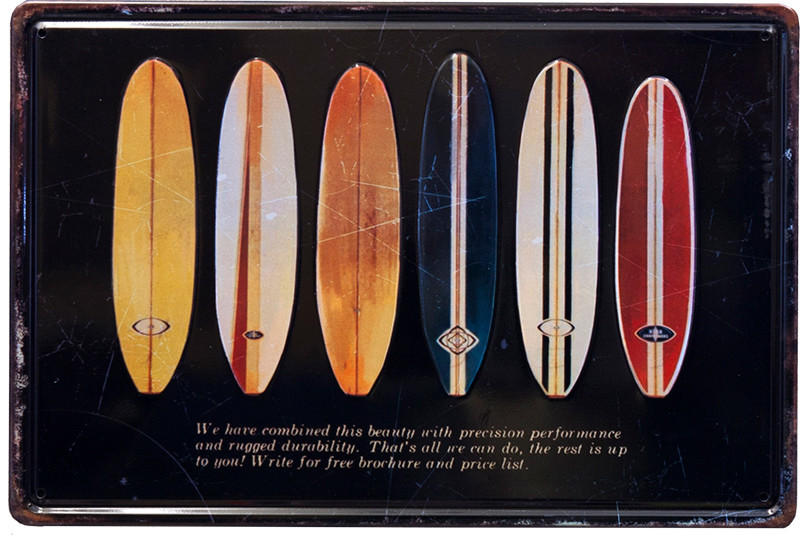 antique metal en Boss plate S [surfboards]< american miscellaneous goods >< marine >