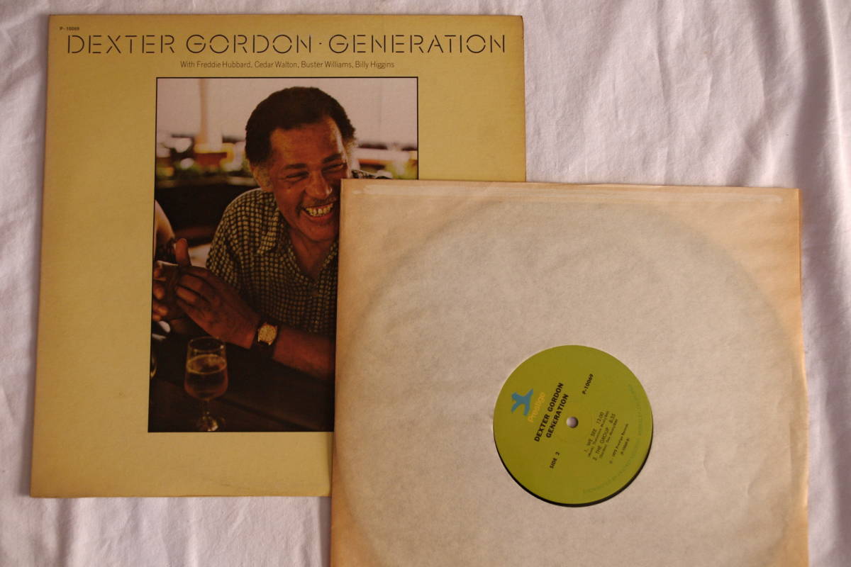 DEXTER GORDON《 GENERATION 》【輸入盤VAN GELDER刻印】_画像5