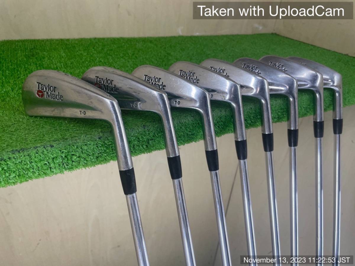 【超希少】TaylorMade　TOUR　PREFERRED T・D　3番～9番/PW　アイアン8本セット　DynamicGold　S300　テーラーメイド　_画像1