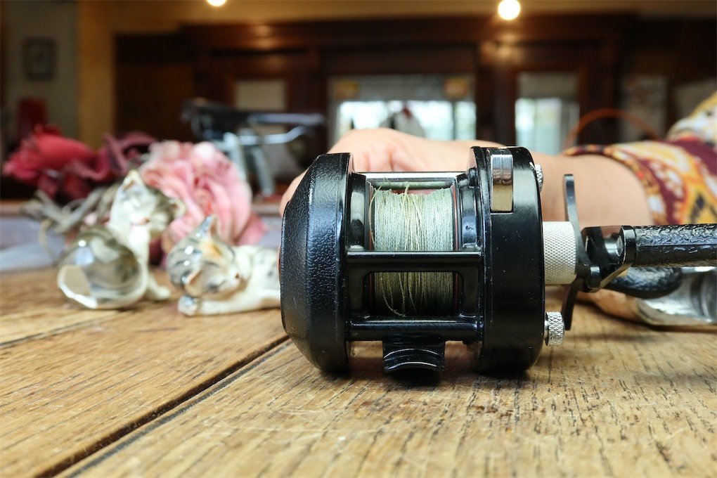 LEWS LEW'S BB-1LM SPEED SPOOL オールド ベイトリール 検) SHIMANO BAMTAM 100EX ABU 2500C ライバル機 HEDDON 道楽 渓流釣りに最適_画像5