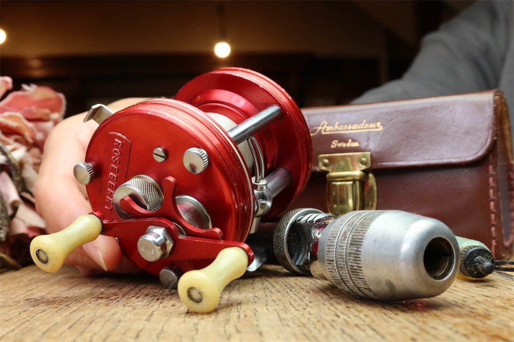 60s ABU 5000 オールド アブ アンバサダー ZEAL ザウルス 道楽 HEDDON ハトリーズ BALSA50 UMCO ロッド & リール 昭和アングラーに_画像5