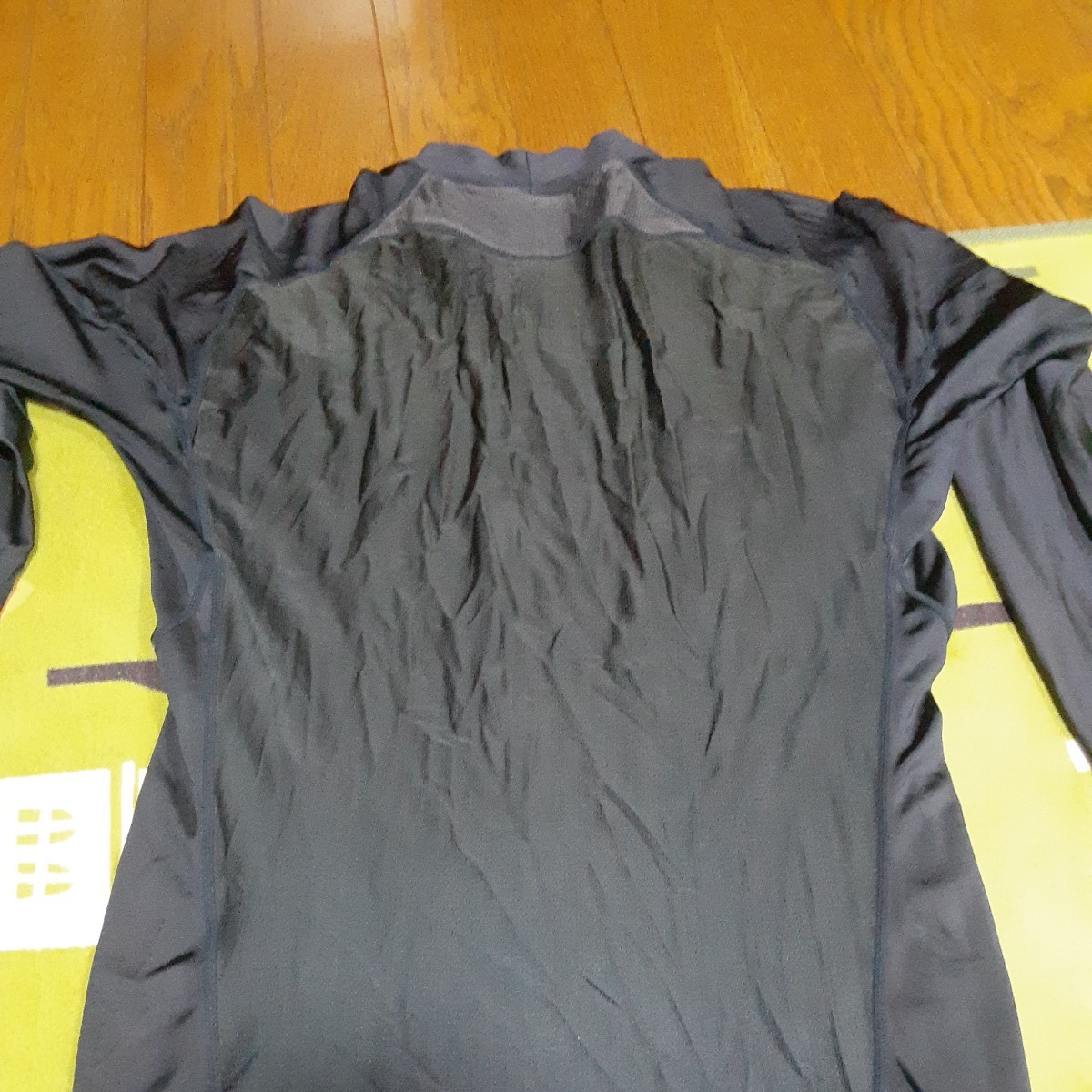 ZETT Z Pro стойка tas длинный рукав нижняя рубашка темно-синий стрейч L 6