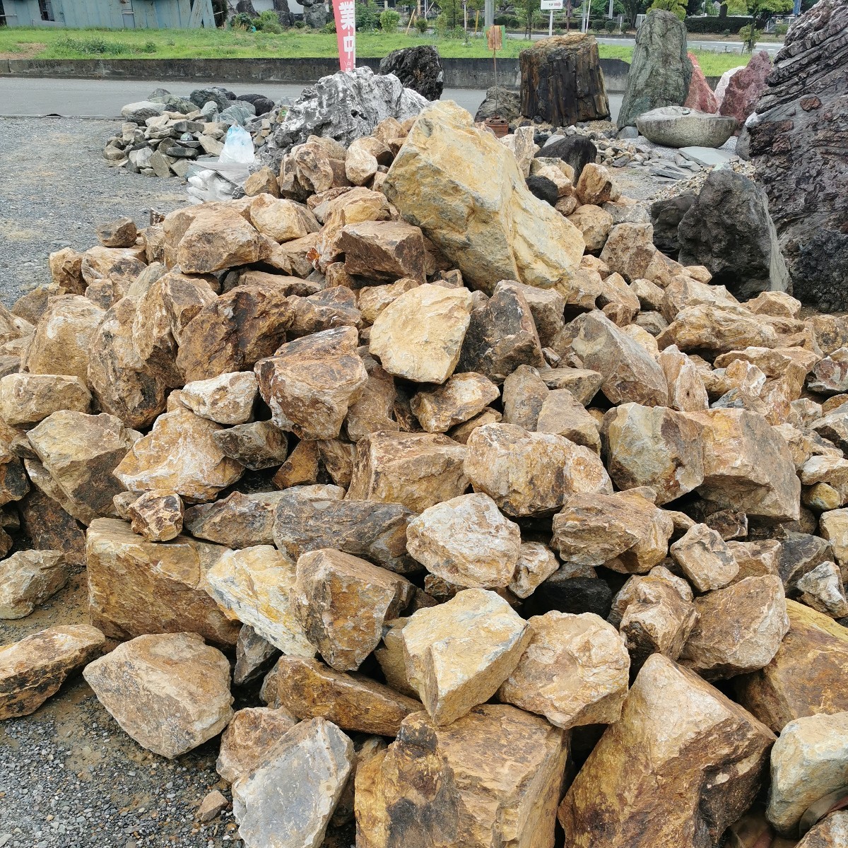 mi.. stone 300 kilo garden stone appreciation stone stone tray stone suiseki st light . garden tsubo garden bonsai garden gardening ornament objet d'art interior gravel break up chestnut stone cactus agave succulent plant 