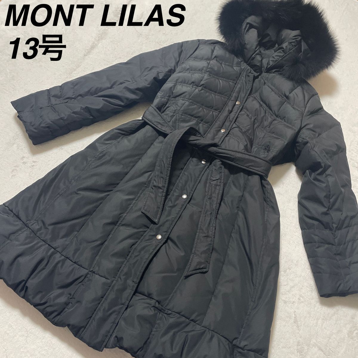 MONT LILAS モンリーラス レディース ロングダウンコート 13号 MONT LILAS モンリーラス レディース ロングダウンコート 13号