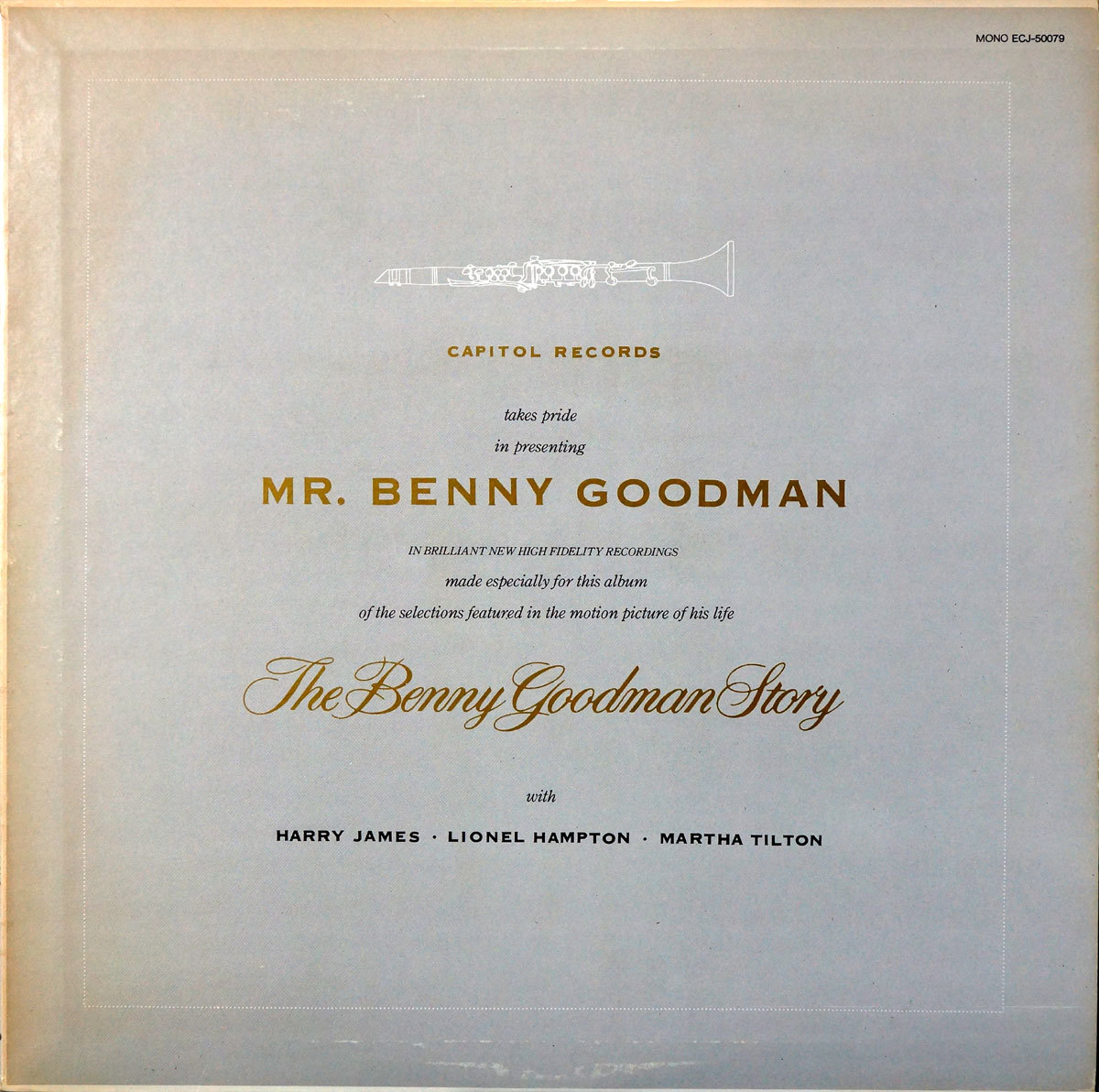 Benny Goodman　ベニー・グッドマン・コレクターズ向け貴重盤 レコード４枚_画像9