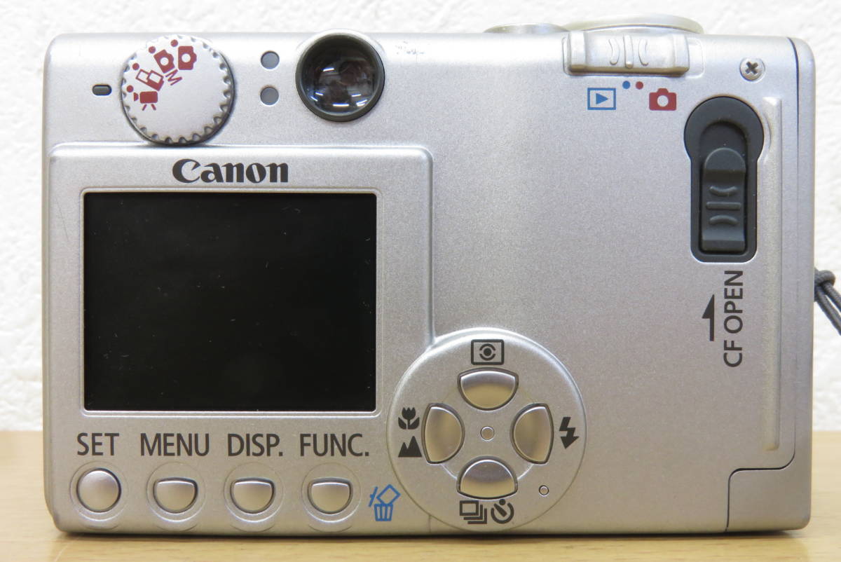 15021 ア511-270　カメラ　キャノン　IXY DIGITAL 400　Canon　PC1038　シルバー色 銀色　本体のみ　コンパクト デジカメ　中古品　ヤ60_画像6