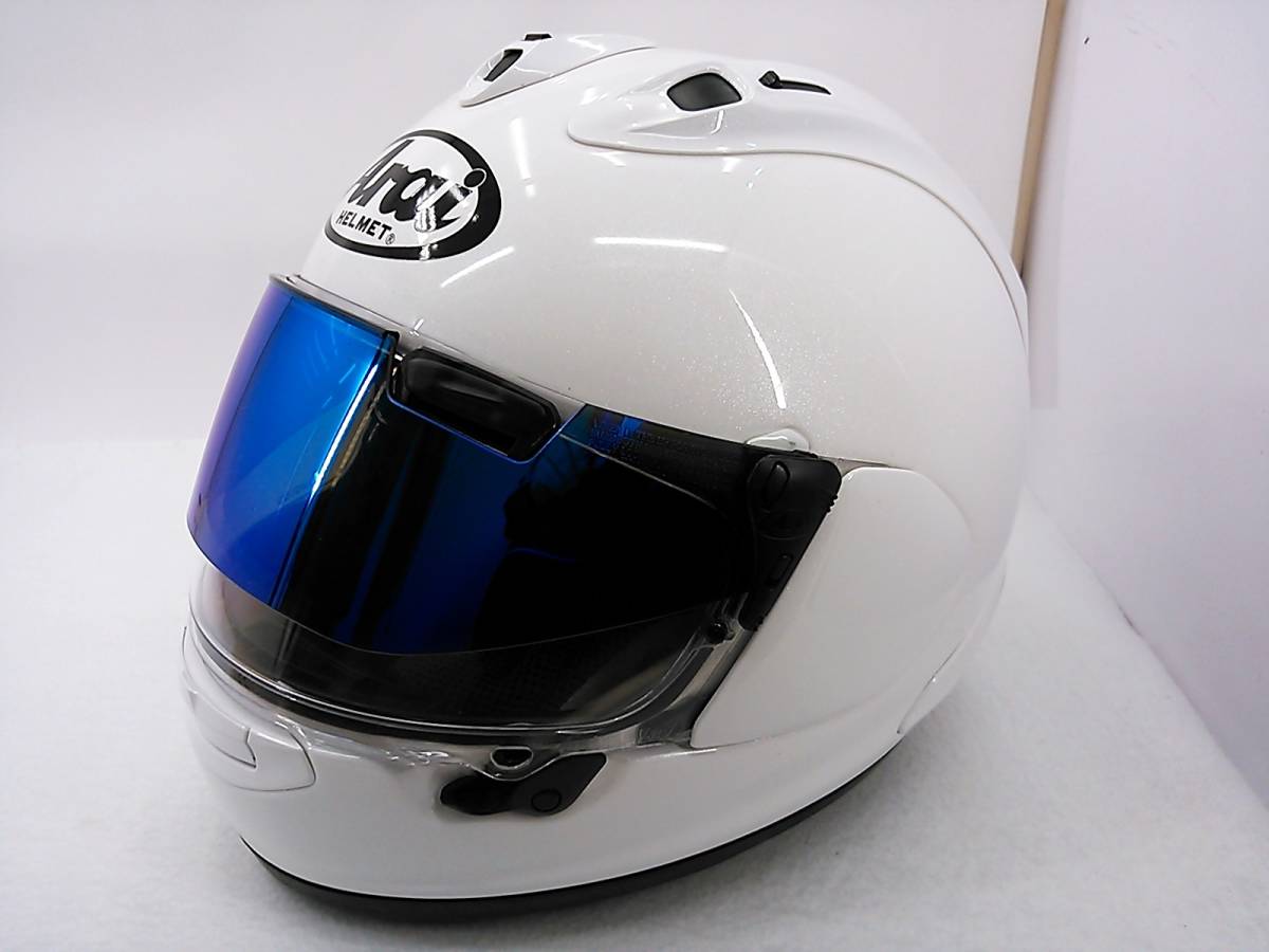 【送料無料】Arai アライ RX-7X グラスホワイト XLサイズ プロシェードシステム付き フルフェイスヘルメット_画像2