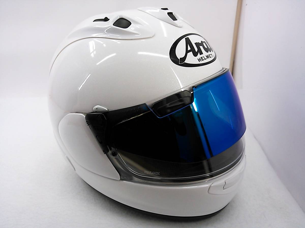 【送料無料】Arai アライ RX-7X グラスホワイト XLサイズ プロシェードシステム付き フルフェイスヘルメット_画像7