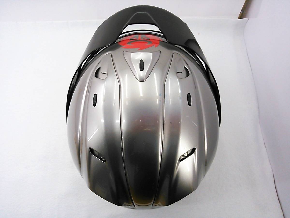 【送料無料】希少カラー Arai アライ SZ-Ram3 WILD SEVEN ワイルド7 Mサイズ スモークシールド＆元箱付き ジェットヘルメット_画像5