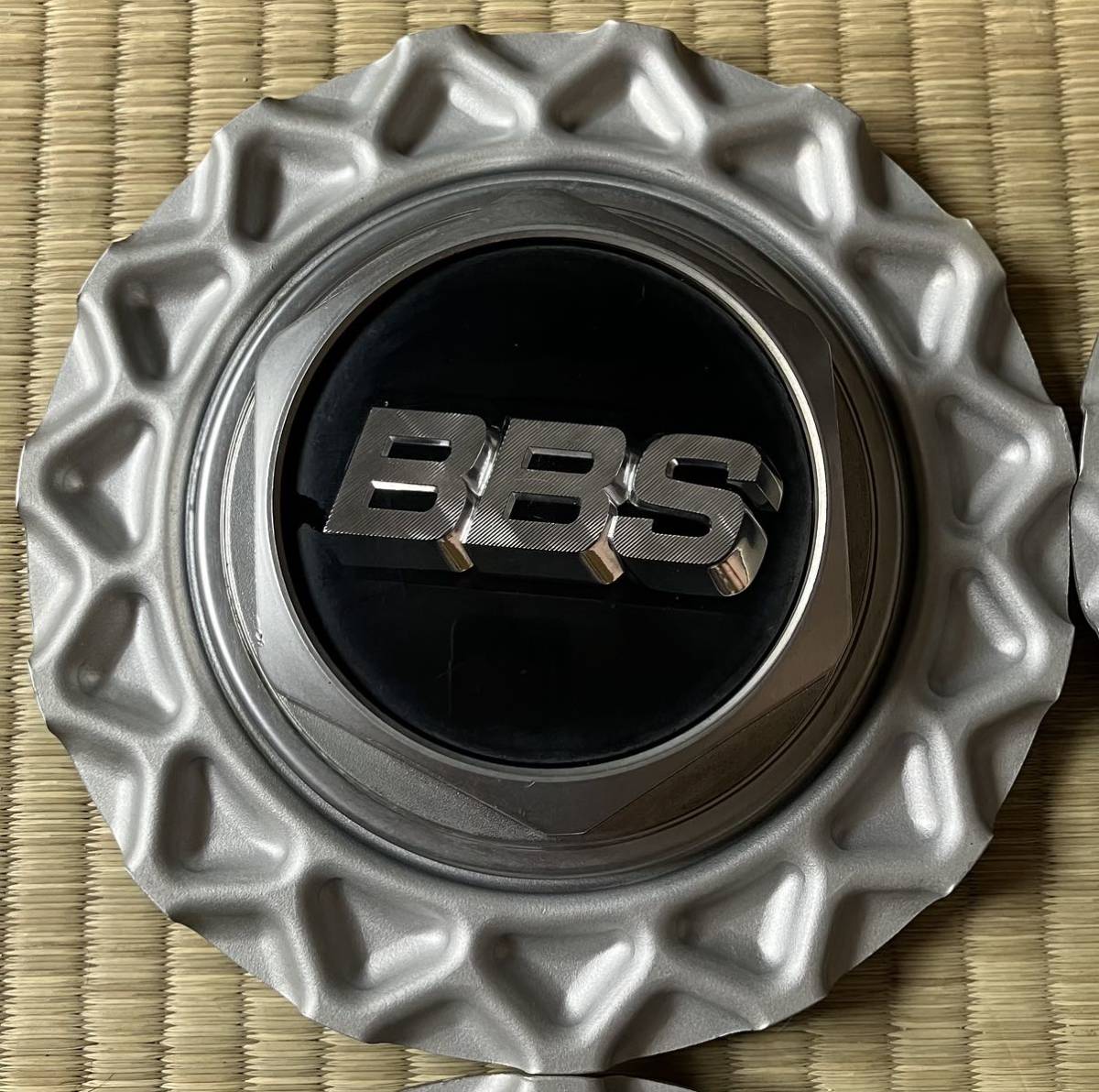 BBS ホイールキャップ　センターキャップ　RG 当時物　ロック式　4枚セット　正規品　15cm 14インチ 15インチ_画像2